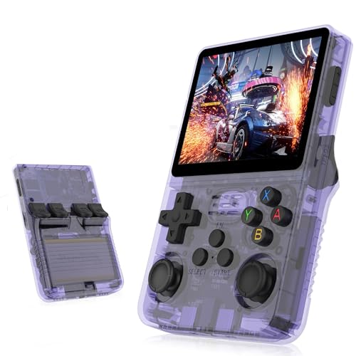 Black 3.5-Inch IPS Screen Handheld Game Console, 3500mAh, 128G S19587