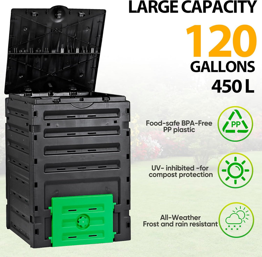 120 Gallon Outdoor Compost Bin O854
