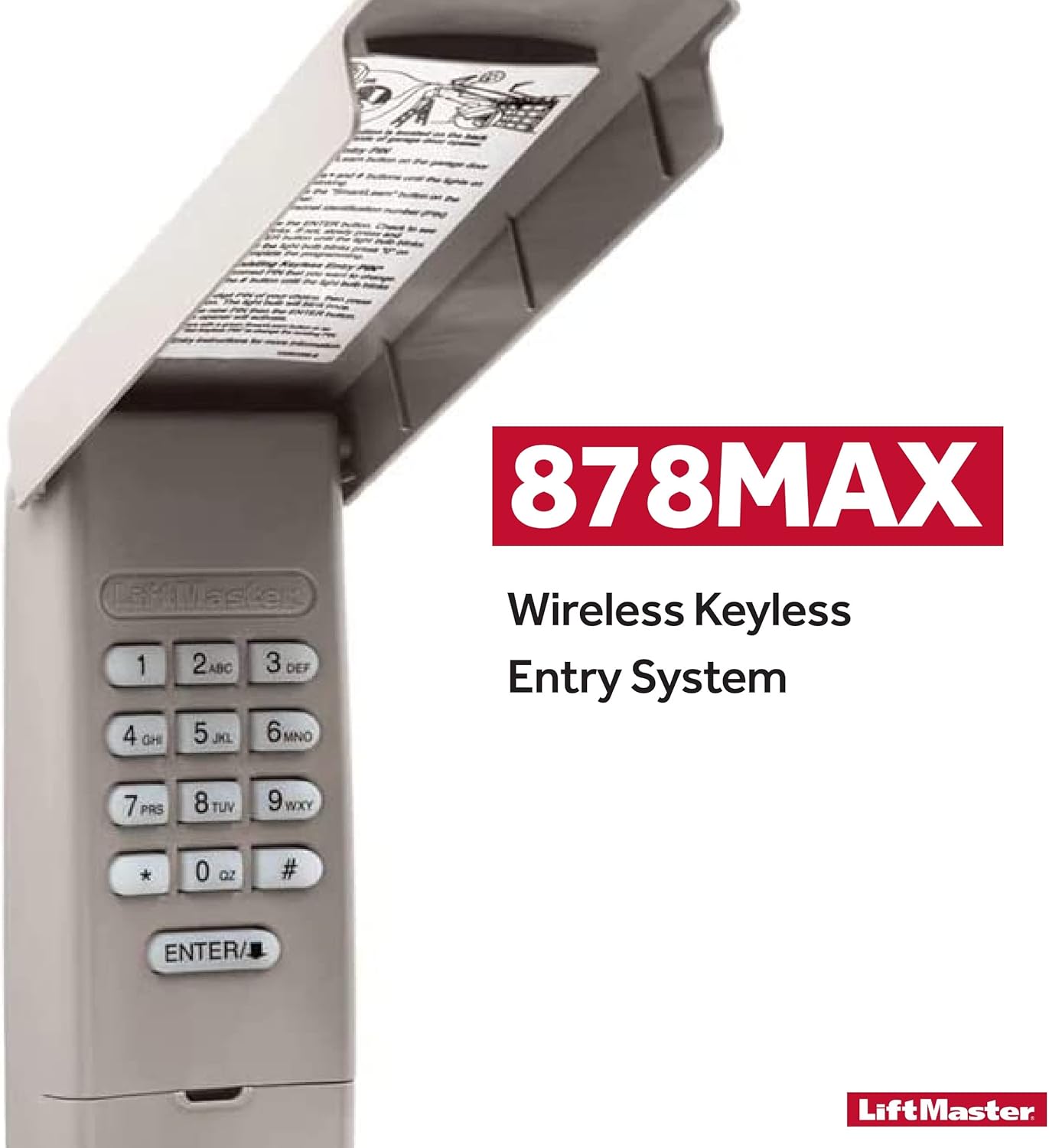 Wireless Keyless Entry Garage Door Keypad K2247
