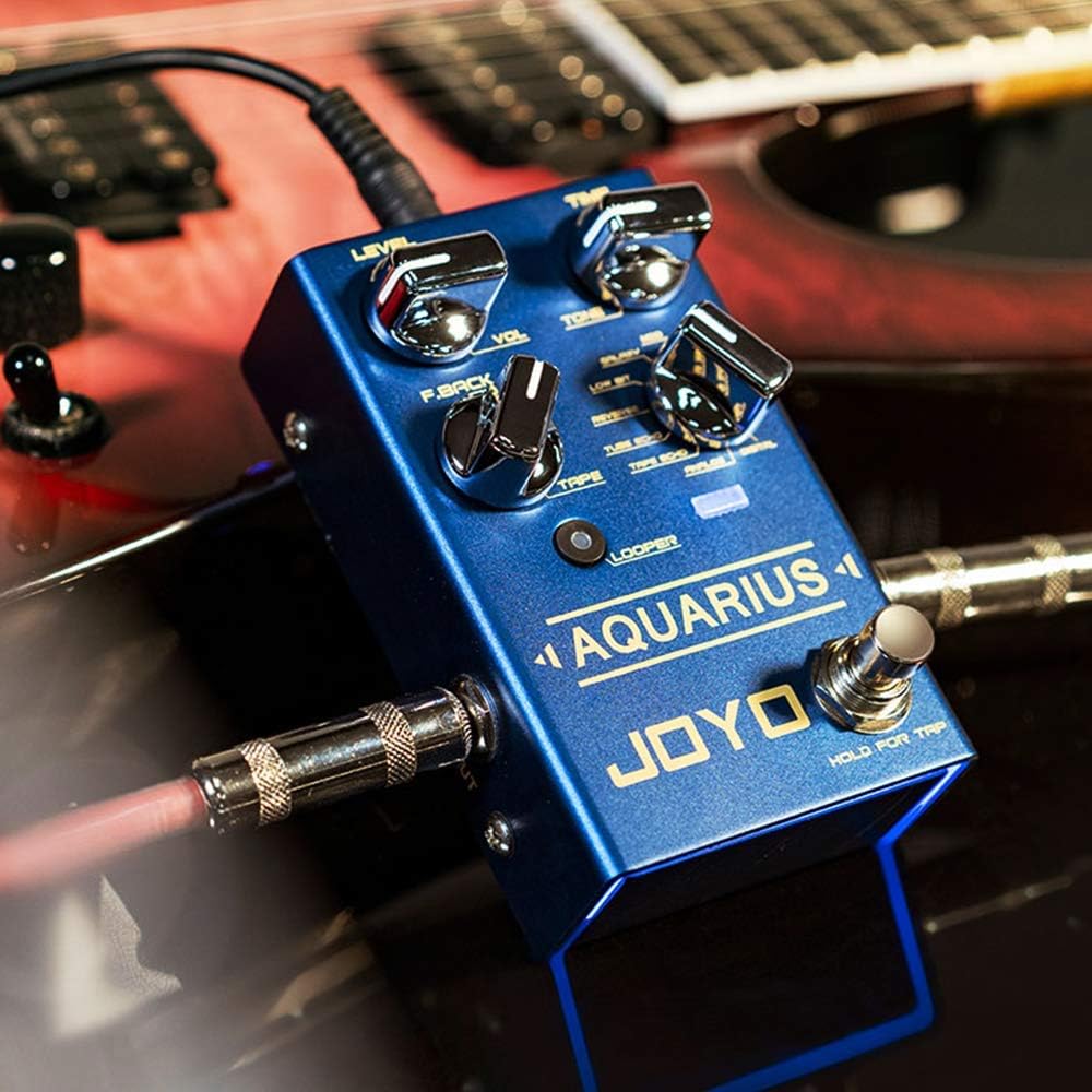Digital Delay and Reverb Pedals for Electric Guitar J146
