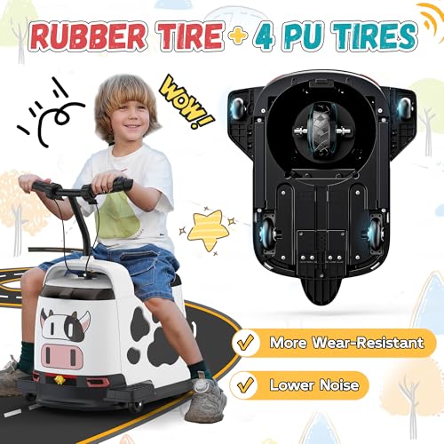 24V Ride On Electric Car with Brushless Motor, RED I86136