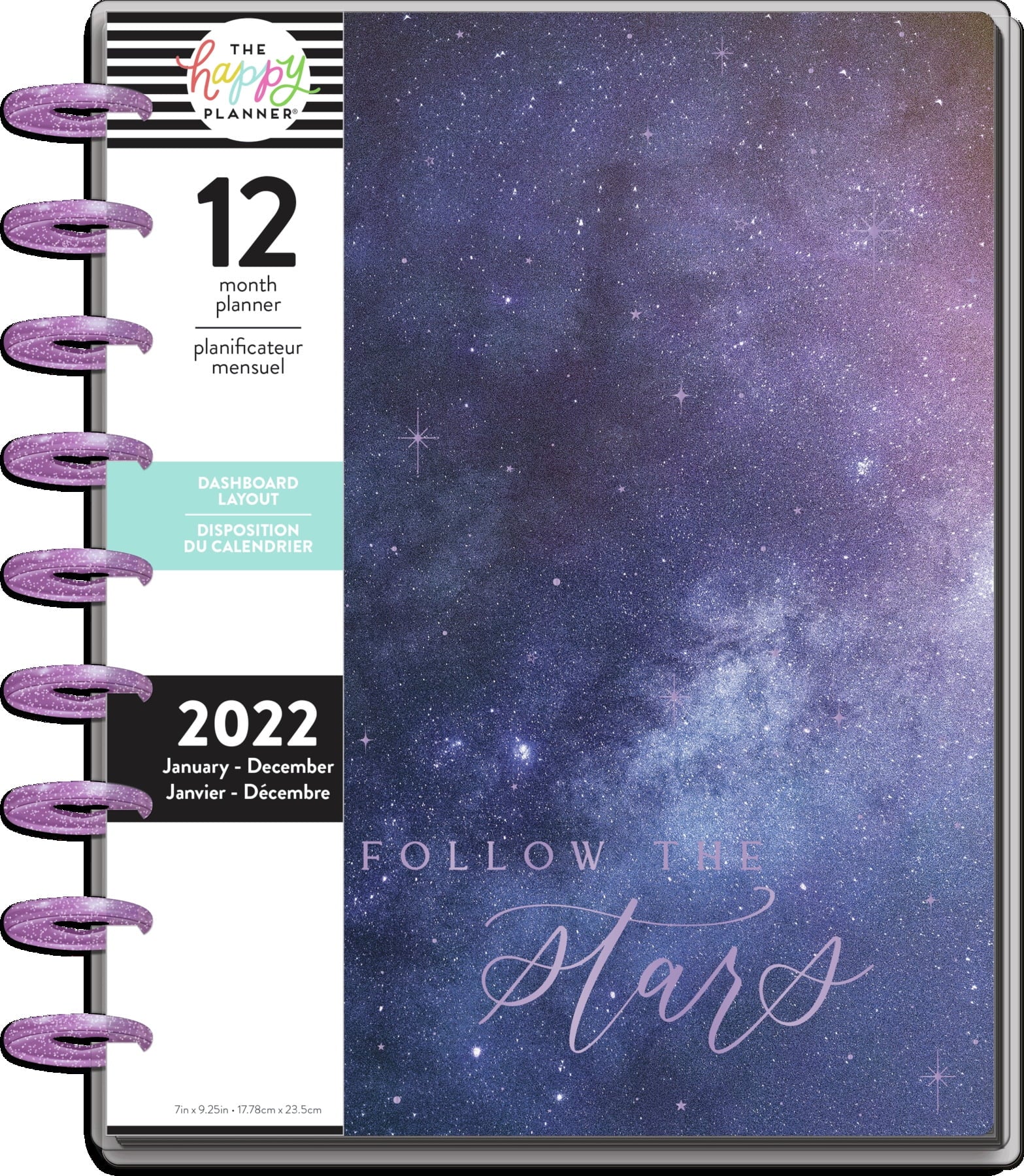 Classic 12 Month Planner, 8.75" x 1.37" x 9.75" D614