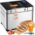 2LB Stainless Steel Bread Maker with Ceramic Pan L40441