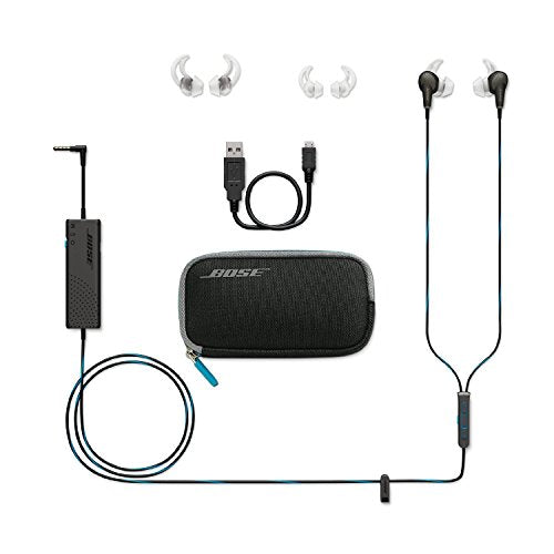 Black Acoustic Noise Cancelling Headphones S2683