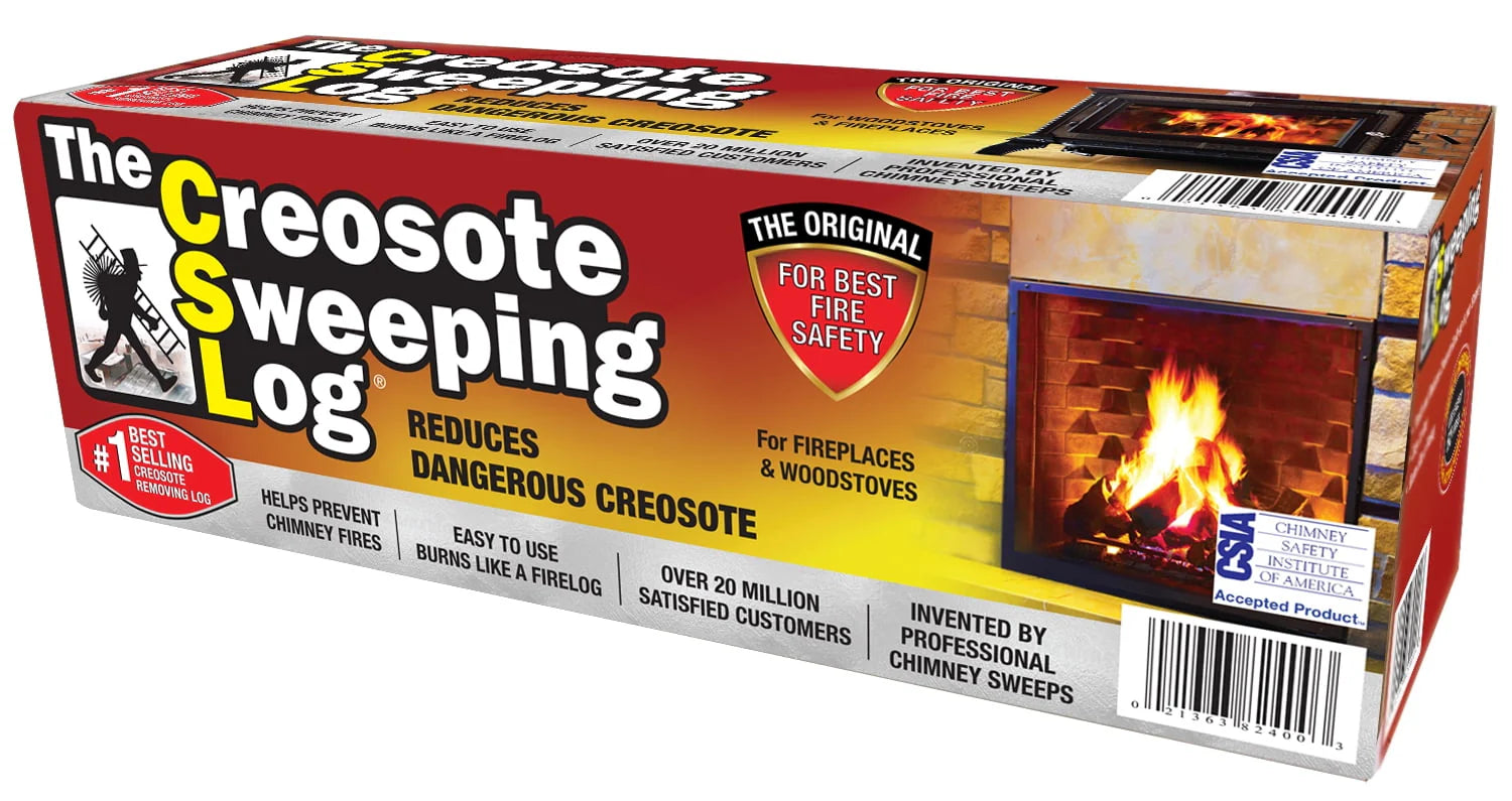 Creosote Sweeping Log for Fireplaces and Woodstoves M639797