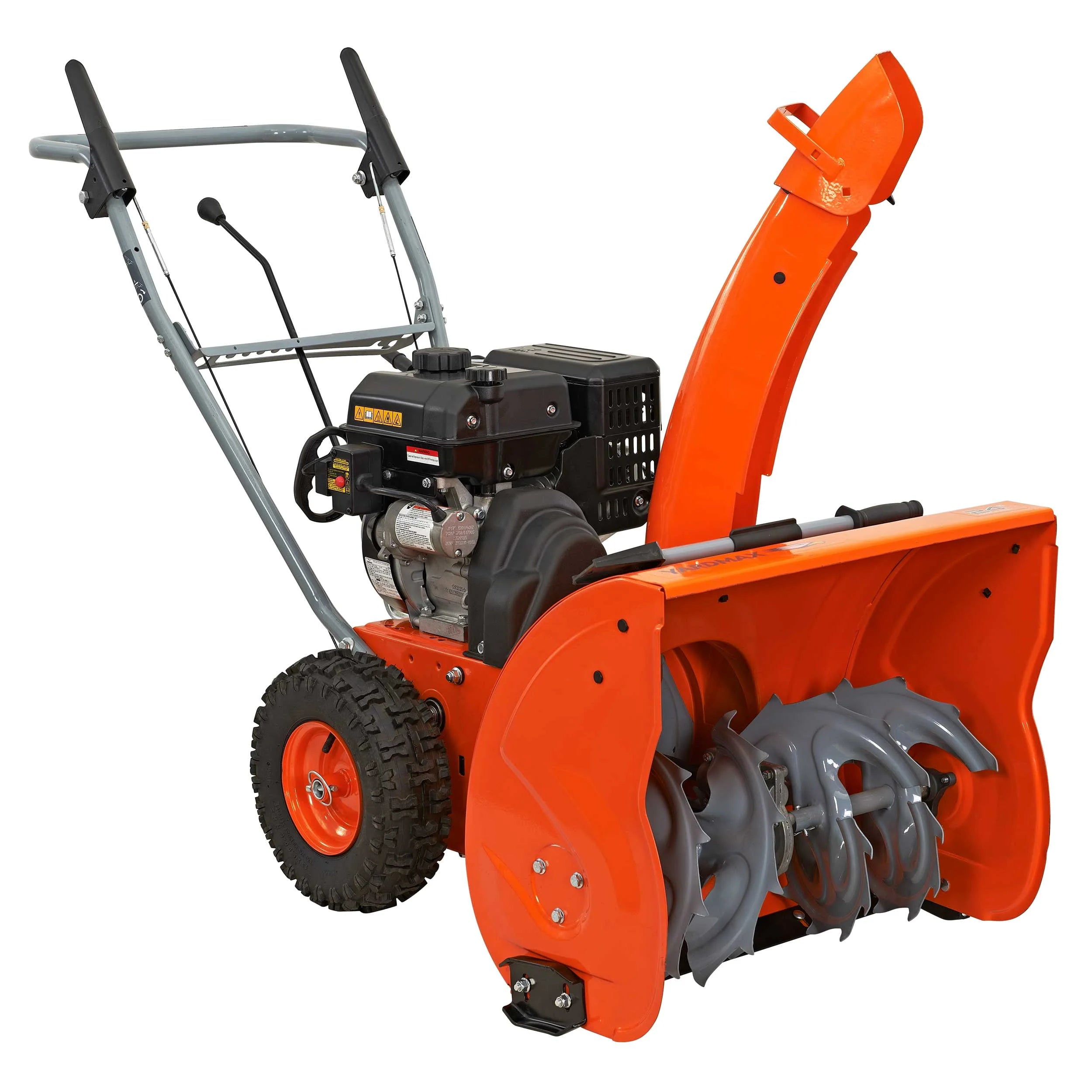 24 in. 212cc Two-stage Self-propelled Gas Snow Blower with Push-button Electric Start V485718