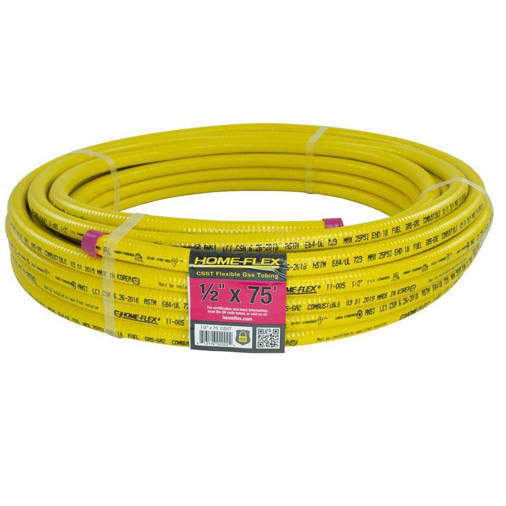 Flexible GAS Tubing 1/2x22 x 75 Z68905
