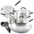 Stainless Steel 10 Piece Pots and Pans Set C609626