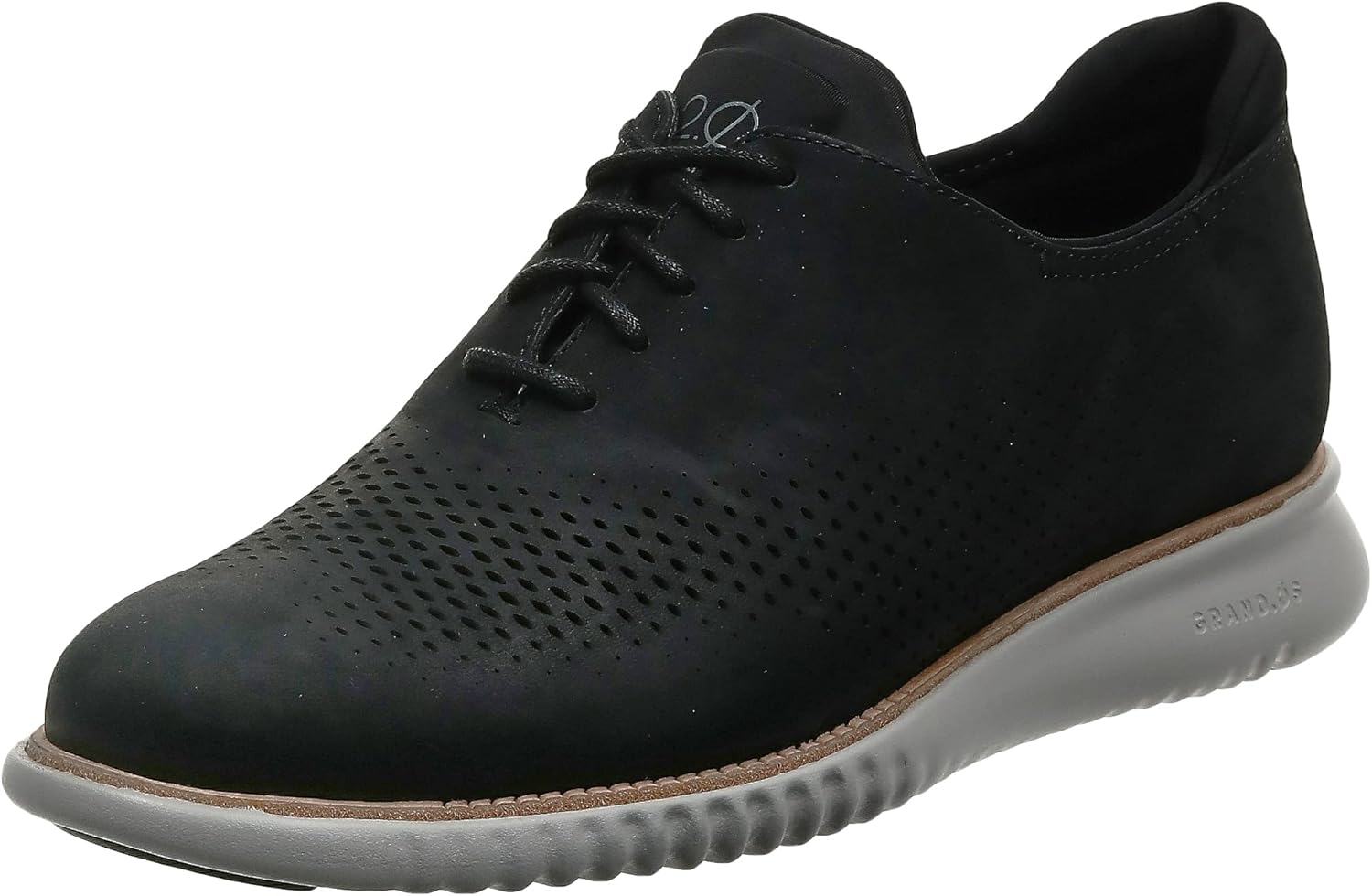 Black Nubuck Grey Oxford C839