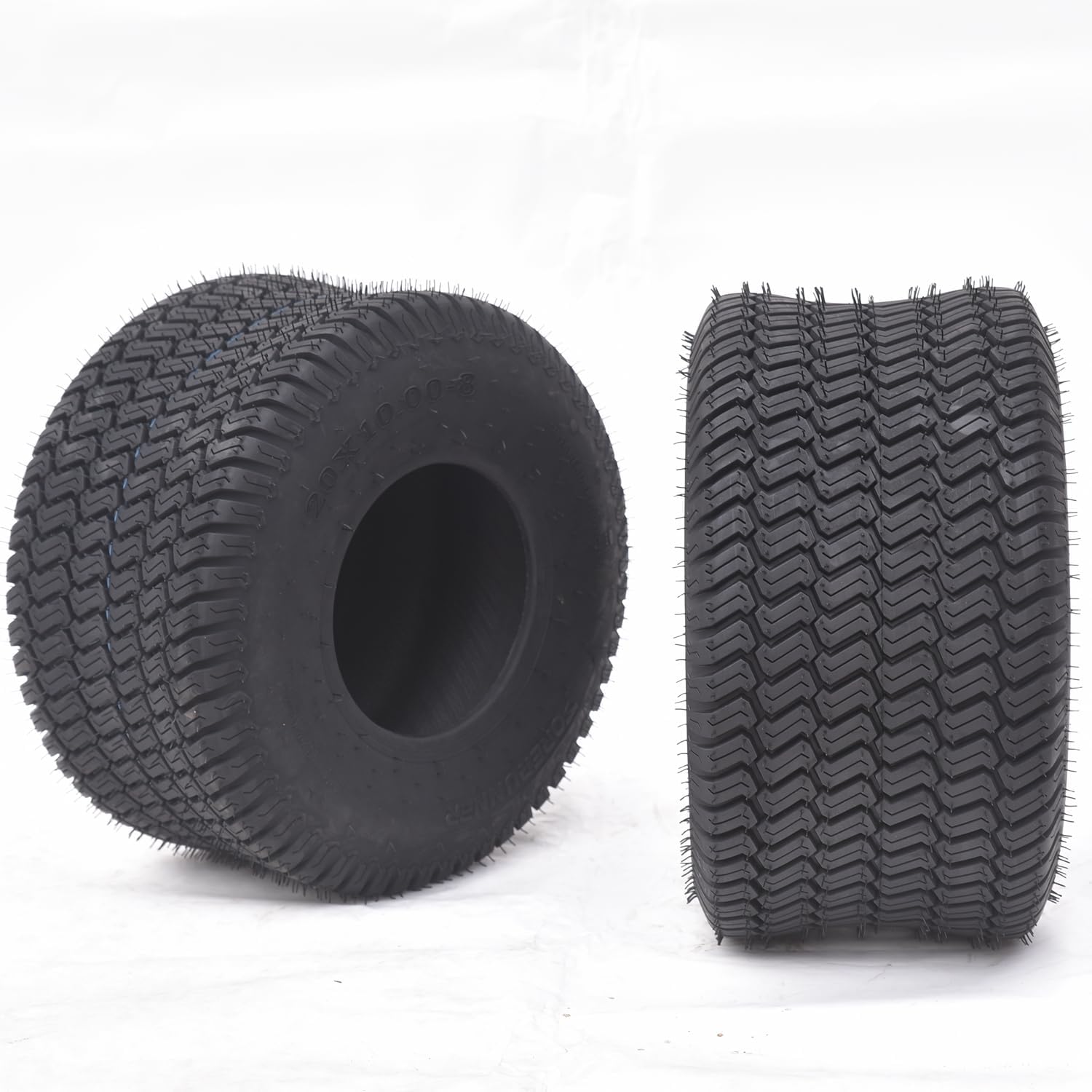 2 PCS 20x10-8 4PR Turf Saver Lawn Mower Tires R195499