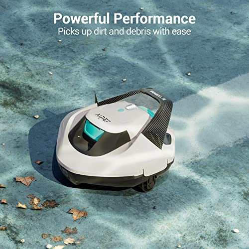 Cordless Robotic Pool Cleaner with Dual-Drive Motors V270