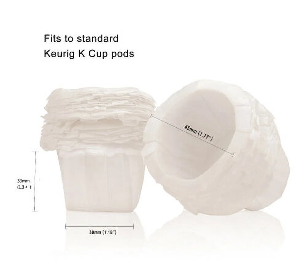 300 Disposable Paper Filters For K-Cup Coffee Pods T567303