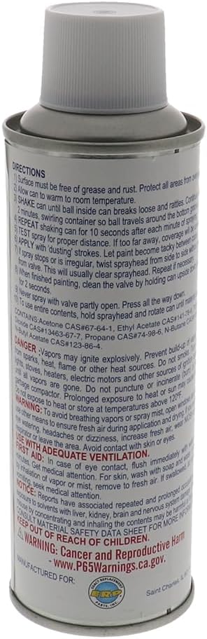 Snow White 6oz Microwave Cavity Spray Paint A34781