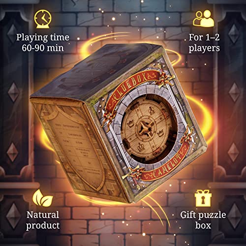3D Wooden Puzzle Box L41065