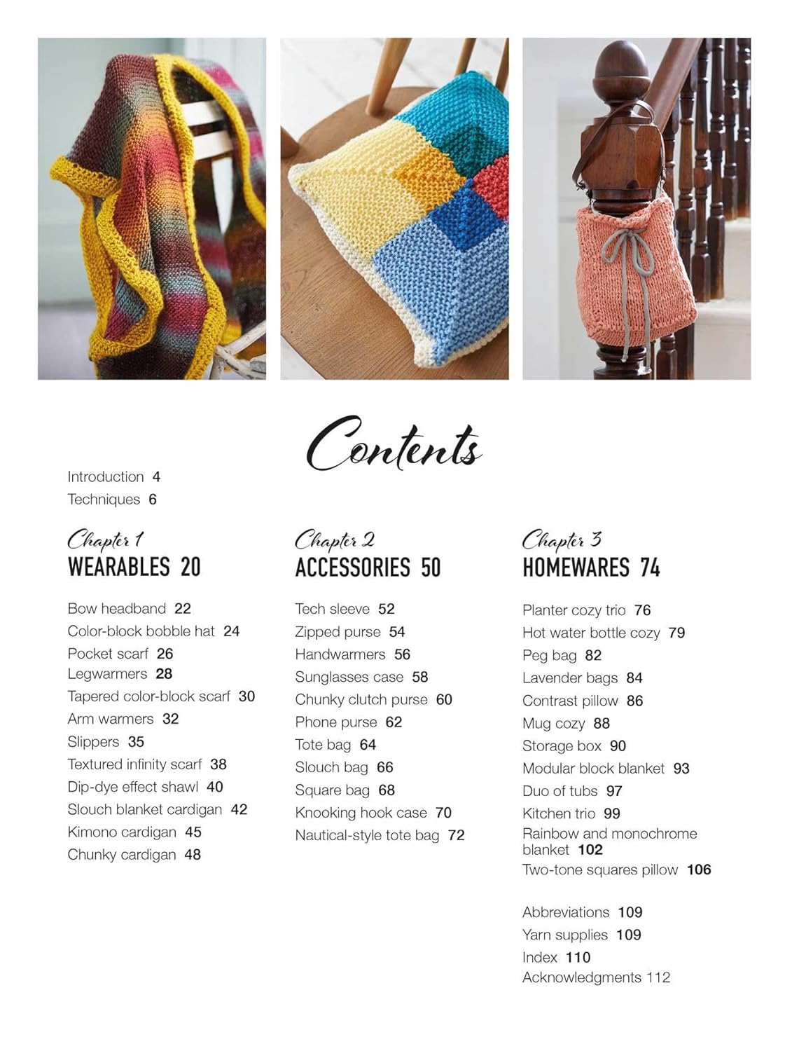 35 quick and easy patterns to knit with a crochet hook H37971