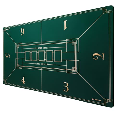 94 x 47 Inch Portable Poker Table Top with Carrying Bag H654607
