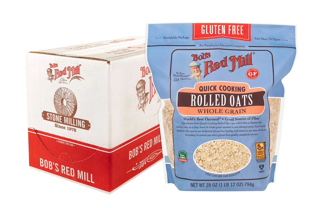 Gluten Free Quick Cooking Rolled Oats, 28 Oz D47368