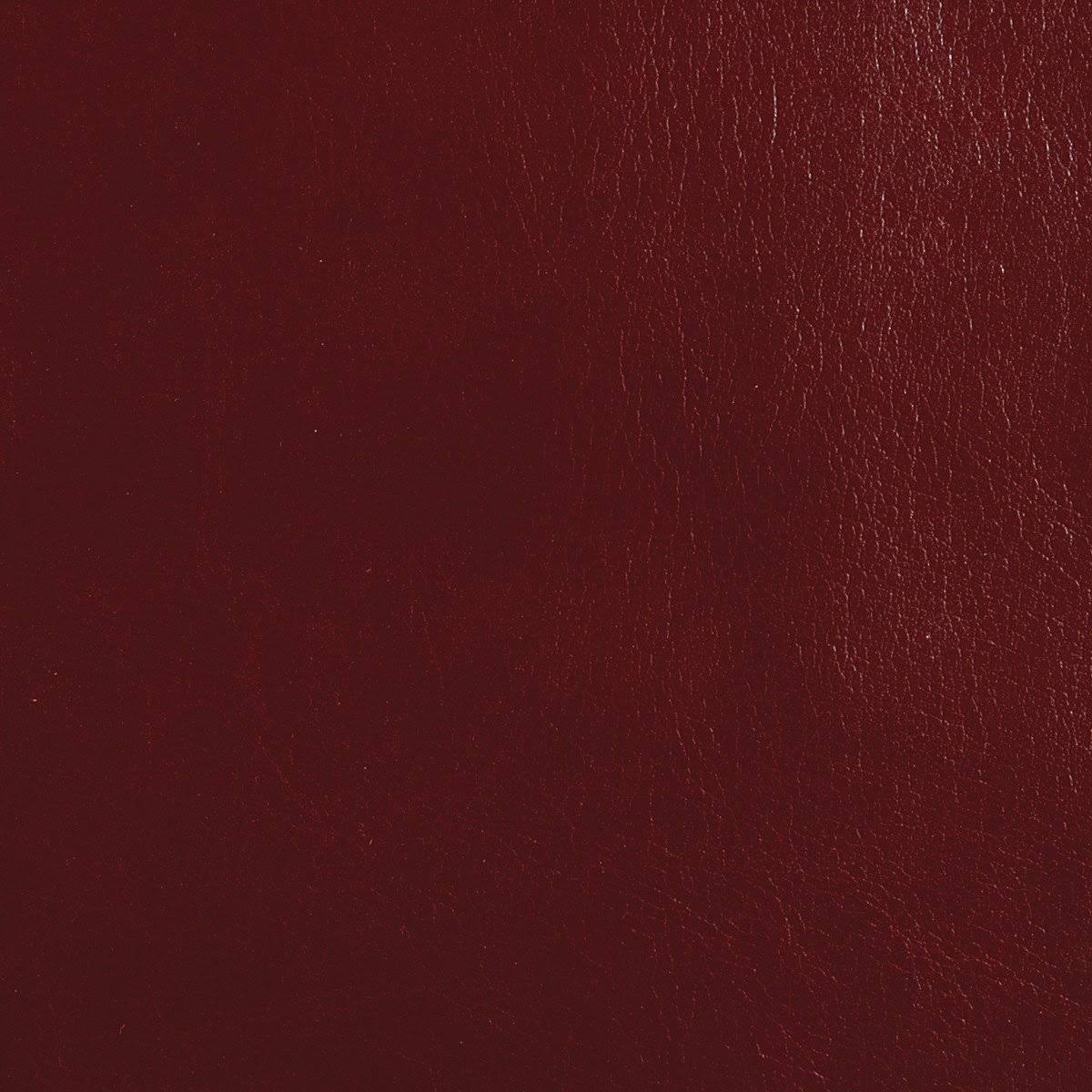 Crimson Red Bonded Leather Club Chair with Espresso Legs Q805