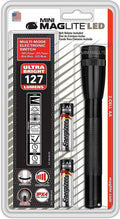 Black Aluminum 2 AA Flashlight V304