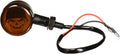 2pcs Black Motorcycle Turn Signals Bulb Indicators V8674