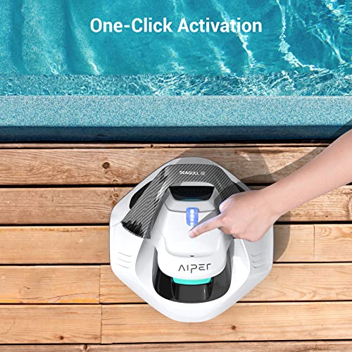 Cordless Robotic Pool Cleaner with Dual-Drive Motors V270