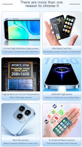 Black 3.0 Inch Android Small Phone B124872