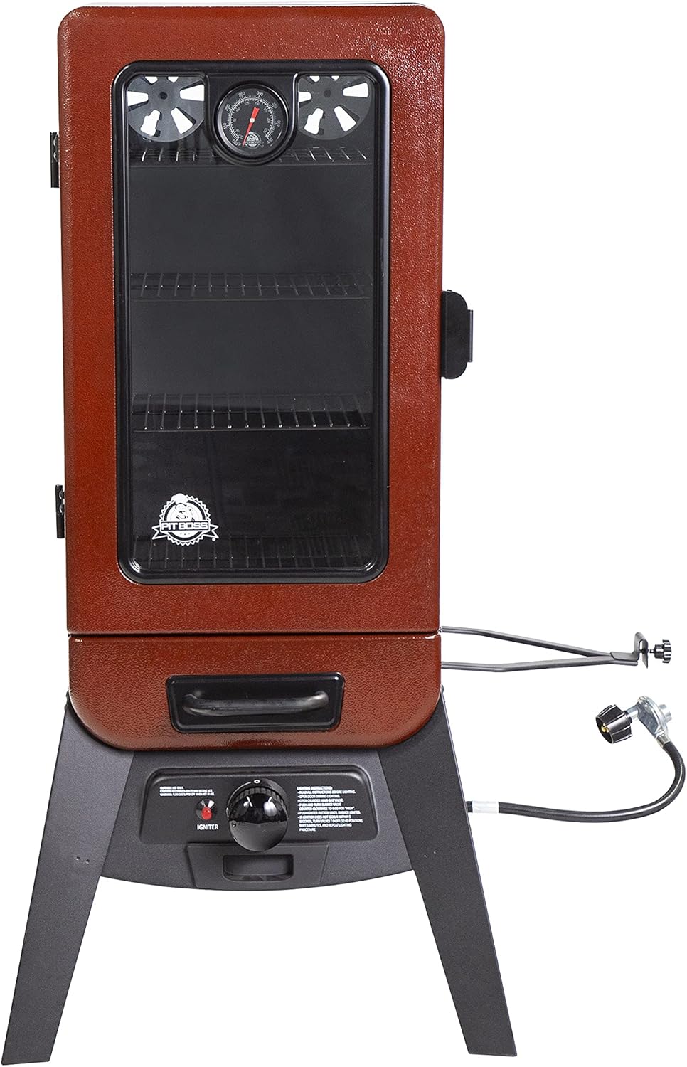 Red Hammertone Vertical Smoker 684 sq inches X49080