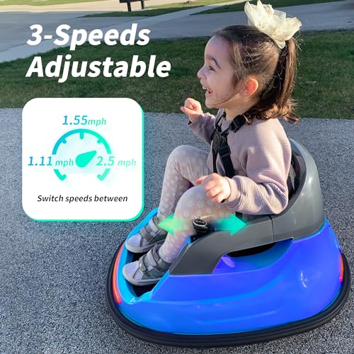 Blue Electric Bumper Car A228