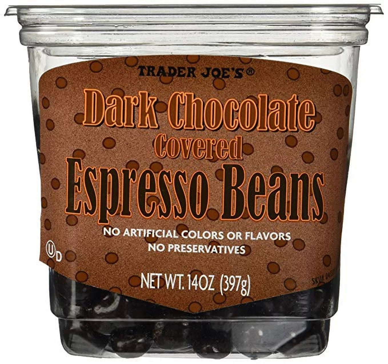 Dark Chocolate Covered Espresso Beans 14 oz. C82797