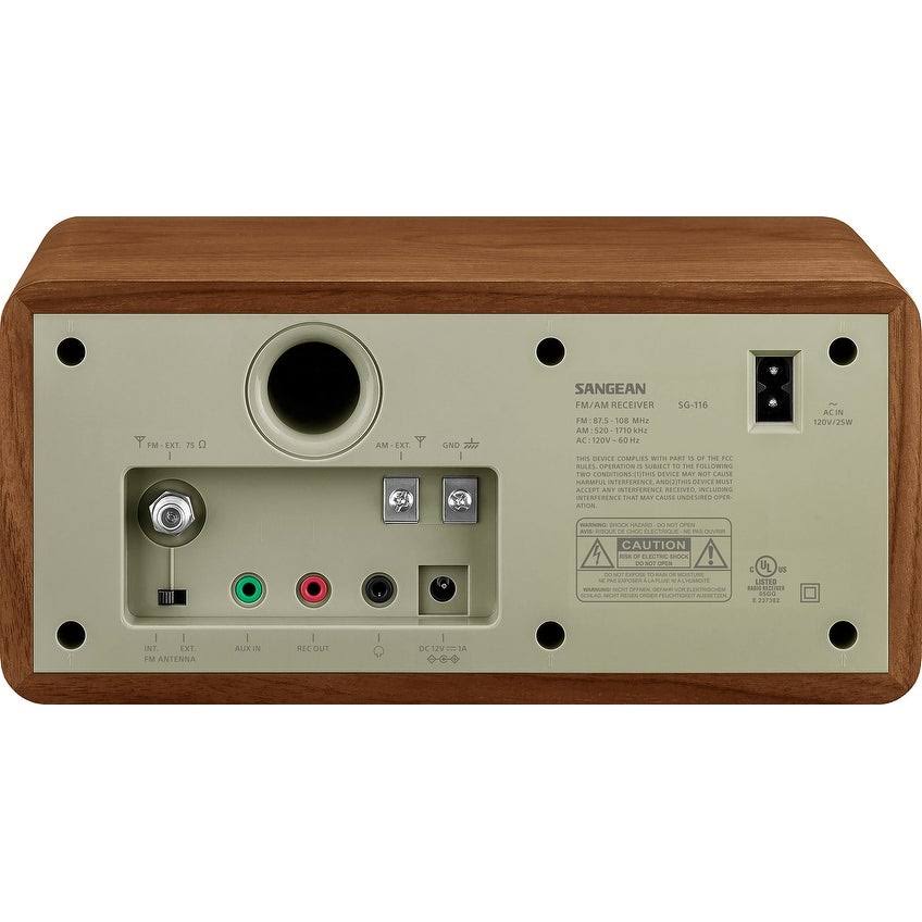 Wood Cabinet AM/FM Analog Radio Z122