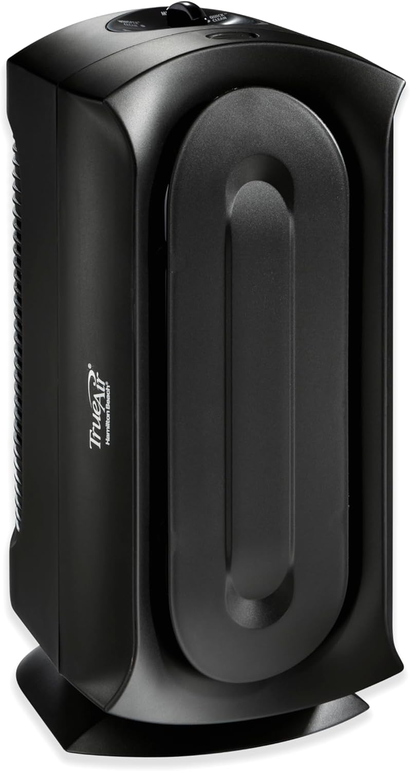 Black HEPA Grade Air Purifier U922478