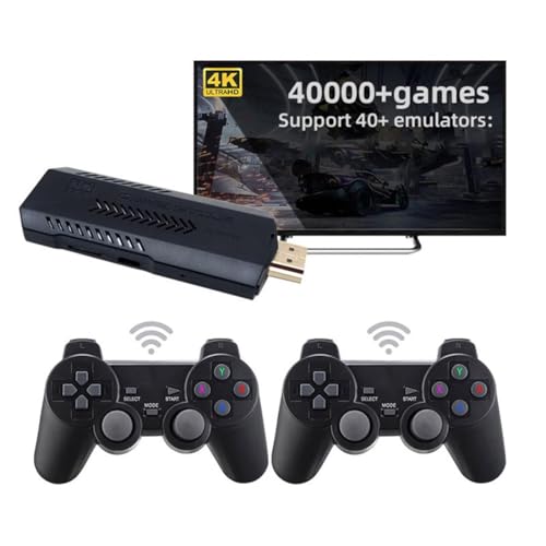 4K Retro Game Console with Dual Wireless Controllers L41042