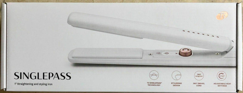 White Straightening and Styling Iron Z3086