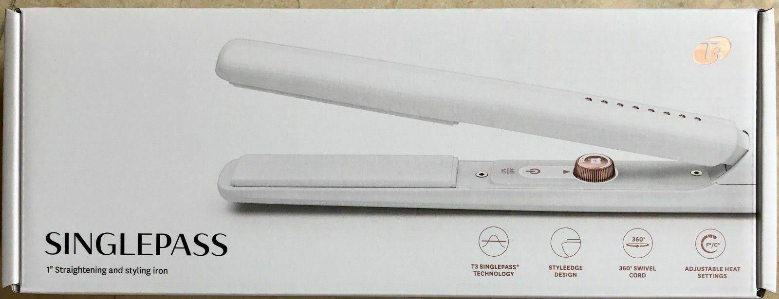 White Straightening and Styling Iron Z3086