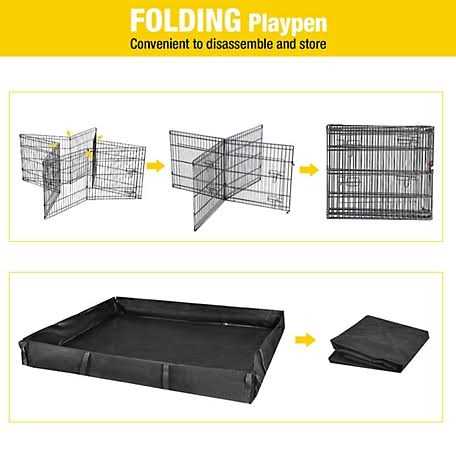 Portable Pet Playpen with Floor N172