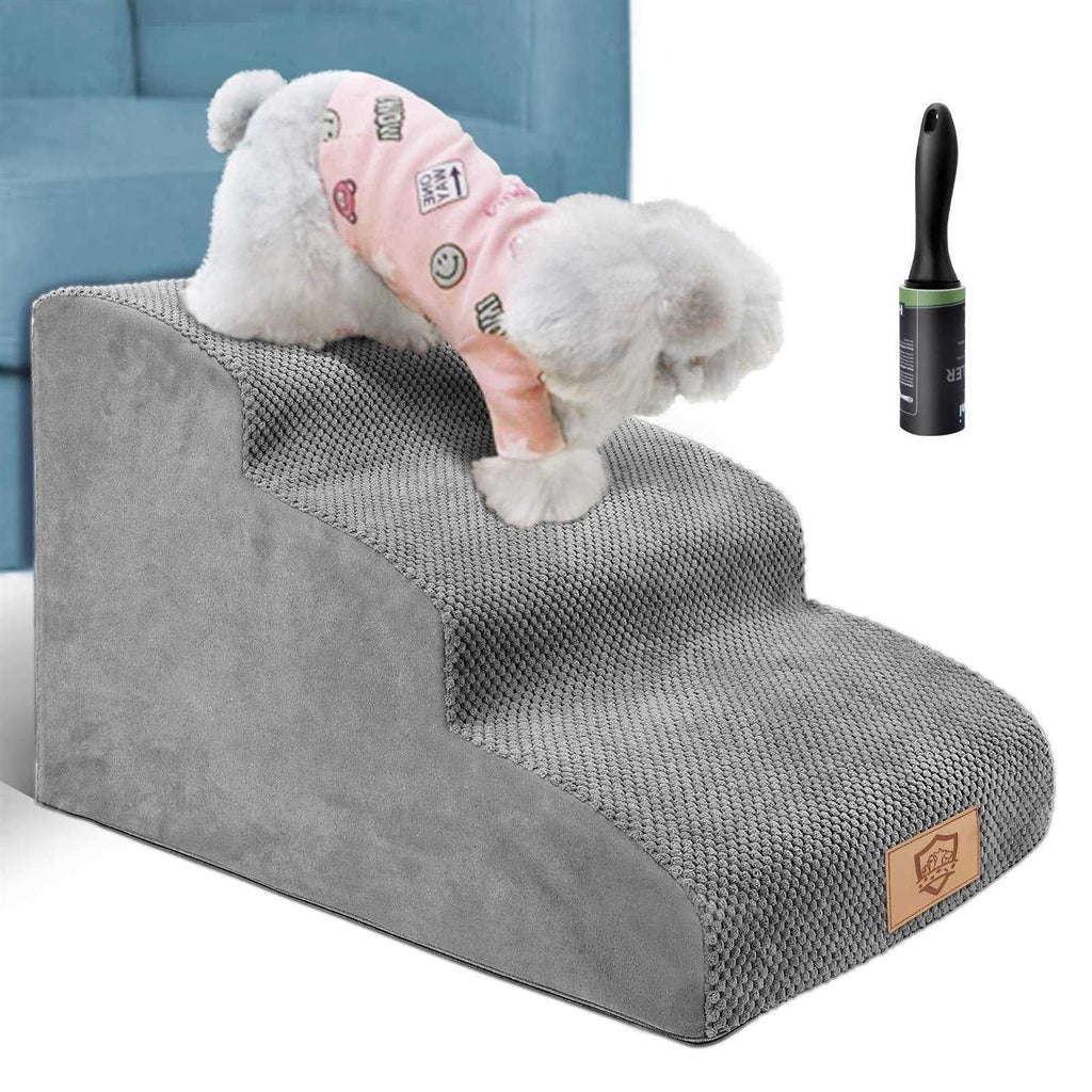 3 Tiers Non-Slip Foam Dog Steps H5480