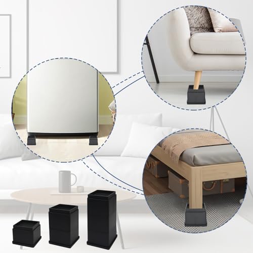 Set of 8 Adjustable Bed Risers 2 inch N104993