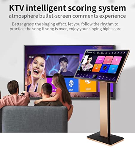 22-inch Touch Screen Karaoke Player with Wireless Microphone I963455