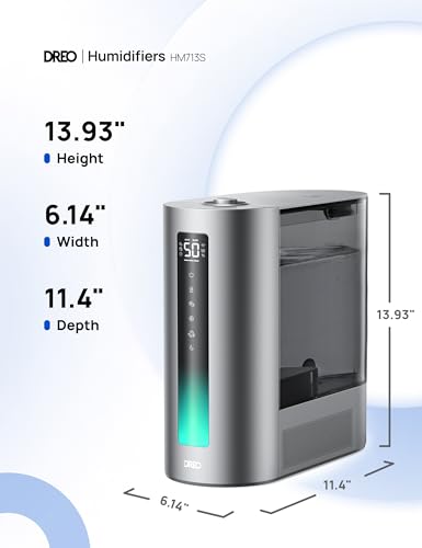 6L Smart Warm & Cool Mist Ultrasonic Humidifier I976