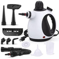 White Handheld Steam Cleaner with 10 Accessory Kit C207