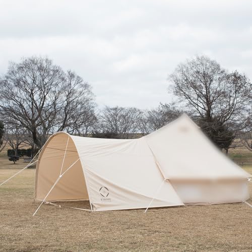 Canvas Bell Tent with Stove Jack, 4 Season, 10/13ft M4257