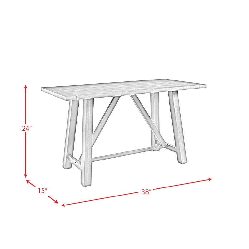 6PC Counter Height Cherry Dining Set with Table, 4 Side Chairs and Bench Z3164