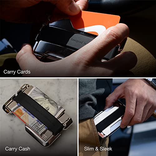 Slim Minimalist Wallet with RFID Blocking Leather U103838