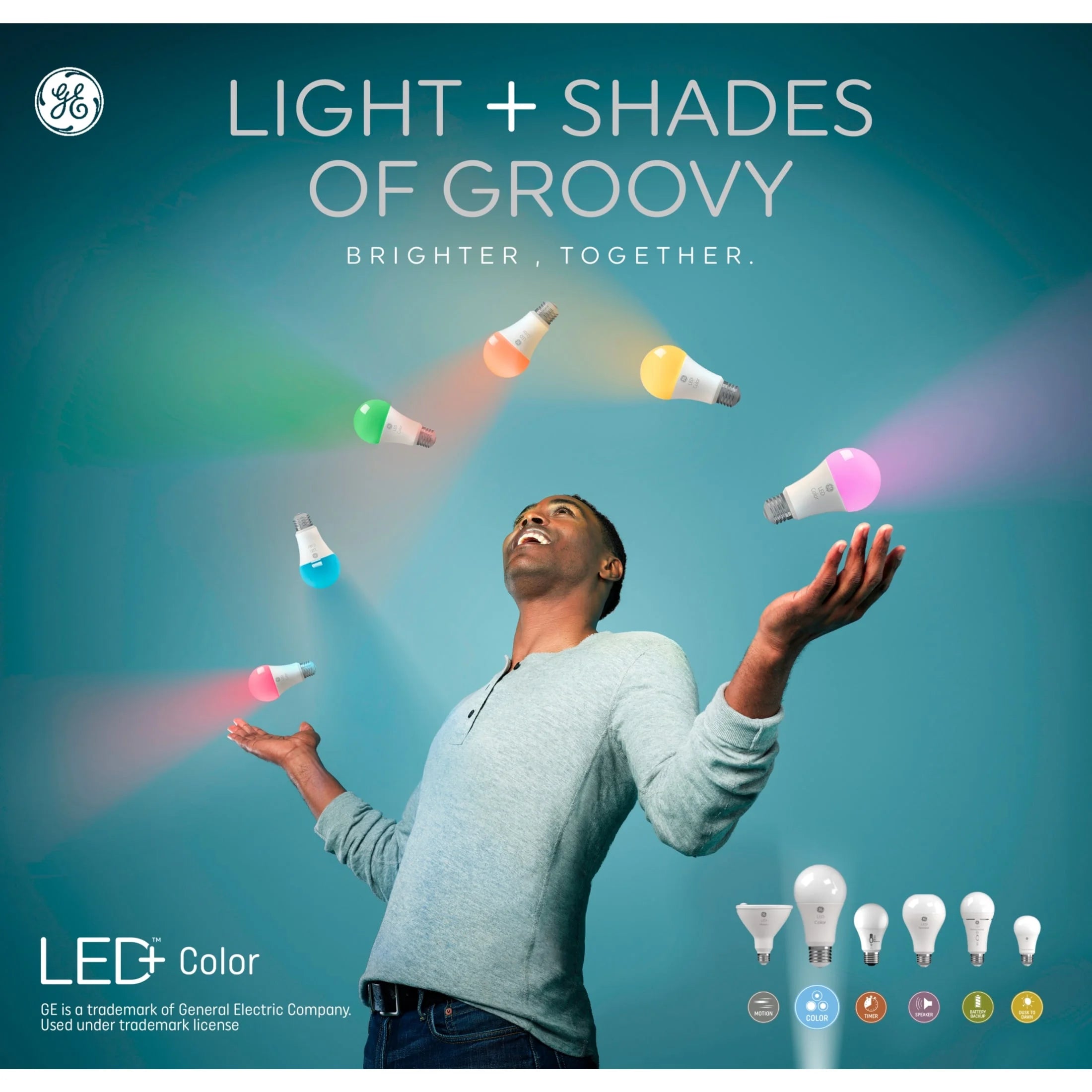 60 Watt A19 LED Light Bulbs, 2pk I918
