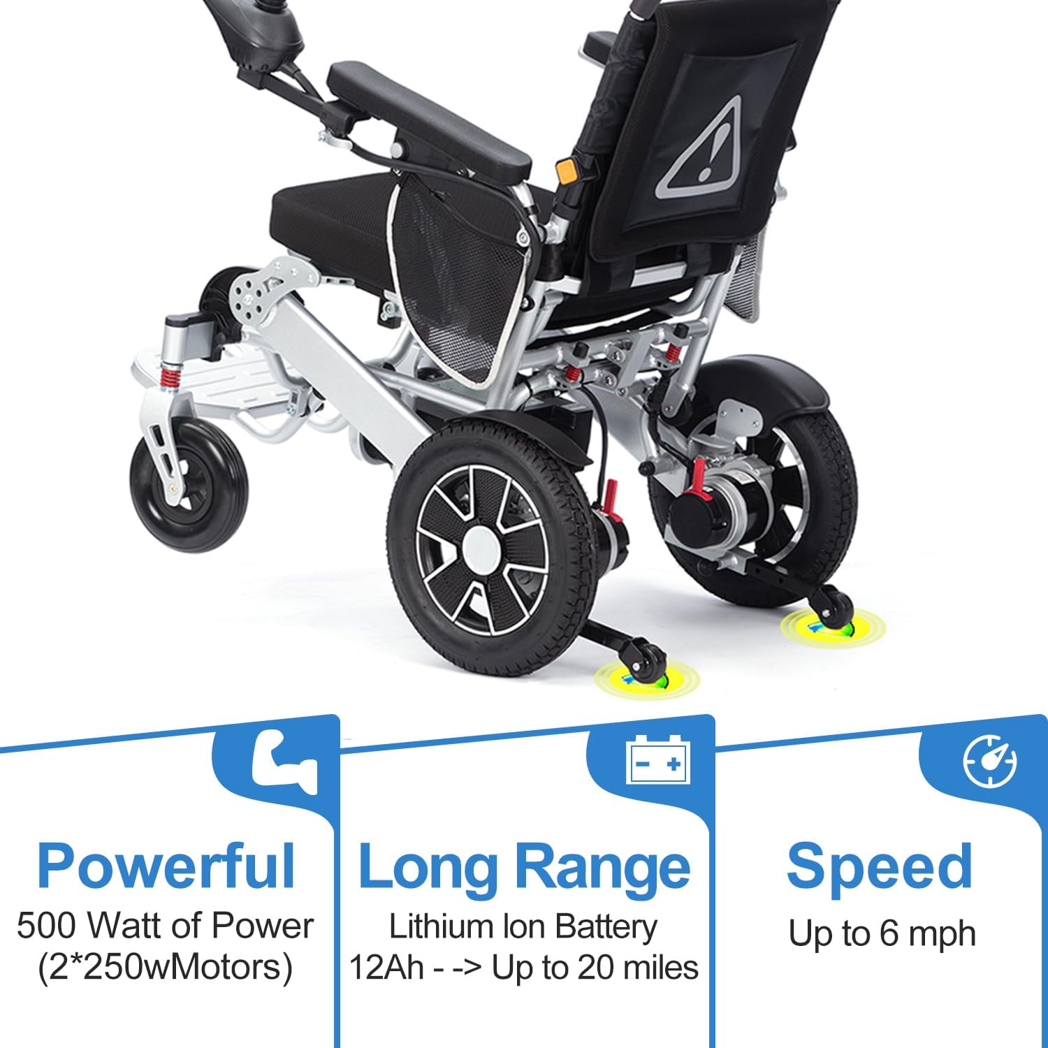 Lightweight Foldable Electric Wheelchair B55326