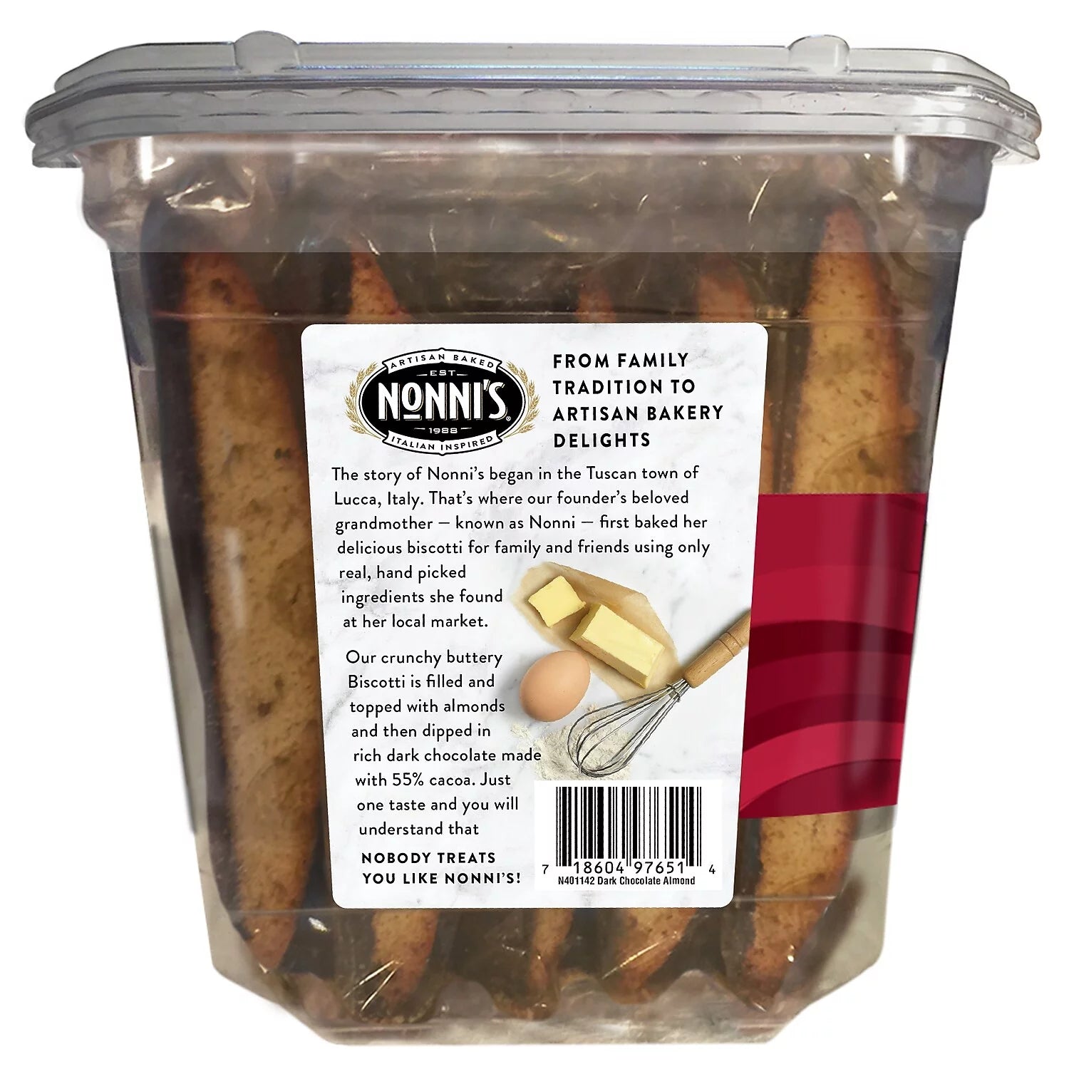 Dark Chocolate Almond Biscotti G63723