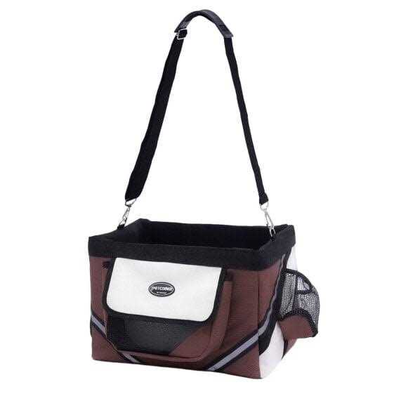 Expandable Foldable Soft-Sided Dog Bike Basket Carrier A183