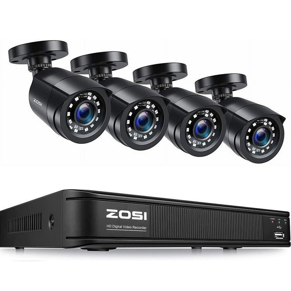 1080p HD Security Camera System Night Vision E818116