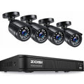 1080p HD Security Camera System Night Vision E818116