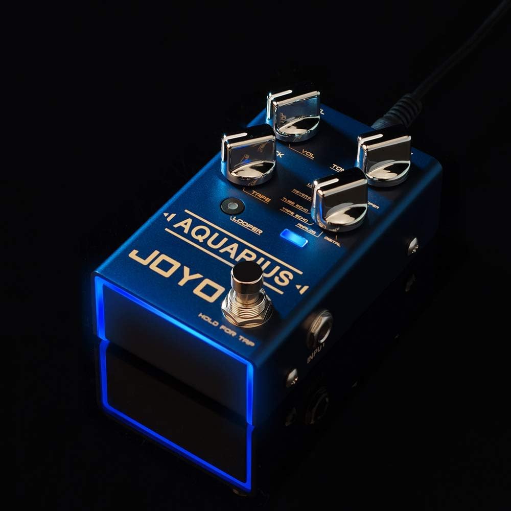 Digital Delay and Reverb Pedals for Electric Guitar J146